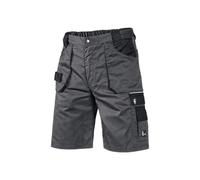 CXS Men's Work Shorts Professional - Shorts très résistants et durables Pantalons de Travail Pantalons de Jardin (50, Gris - Noir)