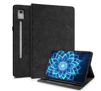 CXTCASE Coque pour Lenovo Idea Tab Pro 12.7 Pouces 2025 Modell TB-373FU / TB-375FC, Étui de Protection Anti-Chute, Housse de Protection avec Porte-Stylet, Noir