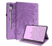 CXTCASE Coque pour Lenovo Idea Tab Pro 12.7 Pouces 2025 Modell TB-373FU / TB-375FC, Étui de Protection Anti-Chute, Housse de Protection avec Porte-Stylet, Violet
