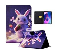 CXTCASE Coque pour Lenovo Tab M10 (3rd Gen) 10.1" 2022,Étui Housse Lenovo Tab M10 (3rd Gen) 2022,Coque de Protection avec Fonction Support pour Lenovo Tab M10 (3rd Gen) 2022,Lapin Fraise