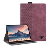 CXTCASE Coque pour Lenovo Tab One/Tab K9 8.7" 2025 (TB305FU / TB305XU), Tablette Housse de Protection,Cuir PU Étui Case pour Lenovo Tab One 2025, Vin Rouge