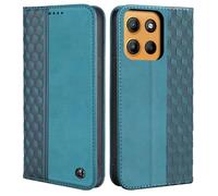 CXTCASE Coque pour Motorola Moto G15, Housse en Cuir PU Pochette Portefeuille Magnétique Etui de Protection, Flip Case pour Motorola Moto G15, Vert
