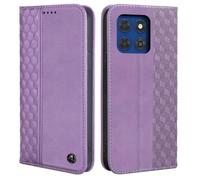 CXTcase Coque pour Motorola Moto G37 5G/ G47 5G/ G37 Power 5G, Housse en Cuir PU Pochette Portefeuille Magnétique Etui de Protection, Flip Case pour Motorola Moto G47 5G, Violet