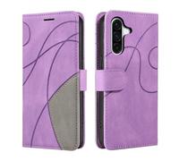 CXTcase Coque pour Samsung Galaxy A37 5G, Flip Magnétique Protection Case Portefeuille, Antichoc Housse, Étui en Cuir PU pour Samsung Galaxy A37 5G, Violet