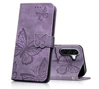 CXTcase Coque pour Samsung Galaxy A57 5G, Housse en Cuir PU Etui à Rabat,Magnétique Pochette Portefeuille Étui de Protection pour Samsung Galaxy A57 5G, Violet