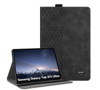 CXTCASE Coque pour Samsung Galaxy Tab S11 Ultra 14.6 Pouces 2025, Tablette Housse de Protection,Cuir PU Étui Case pour Samsung Galaxy Tab S11 Ultra 2025 SM-X930 / SM-X936B, Noir