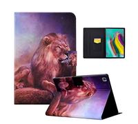 CXTCASE Coque pour Samsung Galaxy Tab S5e 10.5" 2019(SM-T720/T725),Étui Housse Samsung Galaxy Tab S5e 2019,Coque de Protection avec Fonction Support pour Galaxy Tab S5e 10.5" 2019,Roi Lion
