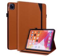 CXTCASE Coque Tablette iPad Pro 11 Pouces (Modell 2022/2021/2020/2018)/iPad Air 4/iPad Air 5, Smart Cover Étui Housse de Protection avec Support pour iPad Air 4/iPad Air 5, Brun