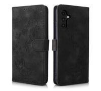 CXTcase Etui Coque pour Samsung Galaxy A14 4G/A14 5G, Protection Housse en Cuir PU Etui à Rabat Pochette de Portefeuille Compatible avec Samsung Galaxy A14 5G, Noir