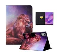 CXTCASE Étui de protection pour Lenovo Idea Tab Pro 12,7" 2025, avec fonction support, pour Lenovo Idea Tab Pro 12,7" 2025, le roi lion
