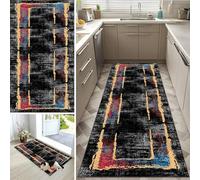 CXUEHNL Tapis de Passage Long Antidérapant et Lavable Tapis Cuisine Devant Evier 70 x 120 cm Tapis Entree Interieur Passage au Metre Tapis pour Entrée Manger Couloir Buanderie