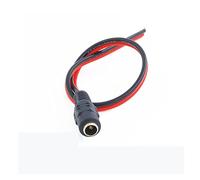 CXVFY 1/5/10 connecteurs d'alimentation CC mâles et femelles 5 V 12 V 5,5 x 2,1 mm, adaptateur de prise de câble compatible avec caméra TV 5050 3528 (mâle, doré)