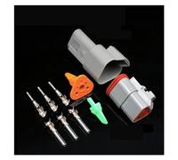 CXVFY 1 jeu de connecteurs Deutsch DT DT06-2S/DT04-2P 2P 3P 4P 6P 8P 12P, connecteur électrique étanche moteur de voiture avec broches 22-16AWG (Color : 3P, Size : 1 set)