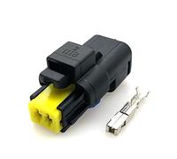 CXVFY 2 définit 2 Broches Fci Fiche de capteur de température de l'eau Femelle Compatible Connecteur de Lampe Compatible avec Renault 1/21 1PC022S0049