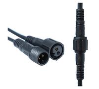 CXVFY 2pin 3pin 4pin 5~50Pairs Connecteur mâle à femelle étanche IP68 Câble noir Compatible avec DIRIGÉ Bandes de lumière (Color : 5Pin, Size : 5Pairs)