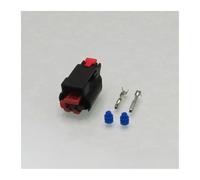 CXVFY Connecteur de câblage étanche à 2 broches femelle 1-1438608-1 1-1438608-5 avec bornes et joints(Wire with 20cm)