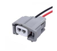 CXVFY Harnais de connecteur électronique à filetage interne automatique à 2 broches, filetage externe, Compatible avec 6189-0611 90980-11875 (Color : 2P Female, Size : 5 Pcs)