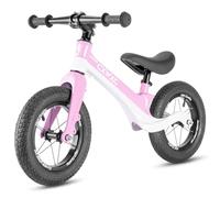 CXWXC Draisienne à partir de 2 Ans jusqu'à 30 kg, Cadre en magnésium, Selle d'équilibre réglable en Hauteur, Roues de 12 Pouces, vélo pour Enfants de 24 à 60 Mois (Rose)