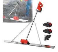 CXYZM Jeu de chape vibrateur en béton - Alimenté par piles pour niveler et tamponner efficacement les surfaces de ciment