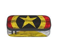 Cxzmnba 1 trousse à crayons drapeau du Maryland pour garçons et filles, indispensable pour la rentrée scolaire, fournitures pour étudiants, trousse à crayons, Noir , Taille unique, Organiseur de sac