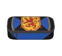 Cxzmnba Scotland Shield Trousse à crayons avec lion pour garçons et filles, indispensable pour la rentrée scolaire, fournitures pour étudiants, trousse à crayons, Noir , Taille unique, Organiseur de