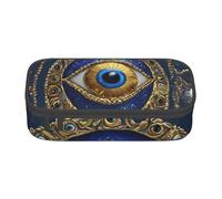 Cxzmnba Trousse à crayons mauvais œil pour garçons et filles, indispensable pour la rentrée scolaire, fournitures pour étudiants, trousse à crayons, Noir , Taille unique, Organiseur de sac