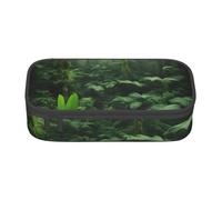 Cxzmnba Trousse à crayons motif forêt tropicale pour garçons et filles, indispensable pour la rentrée scolaire, fournitures pour étudiants, trousse à crayons, Noir , Taille unique, Organiseur de sac