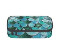 Cxzmnba Trousse sirène pour garçons et filles, indispensable pour la rentrée scolaire, fournitures pour étudiants, trousse à crayons, Noir , Taille unique, Organiseur de sac