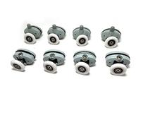 CY-301AB-3 Lot de 8 Roulettes simples de porte de douche/Runners/roues 25 mm de diamètre