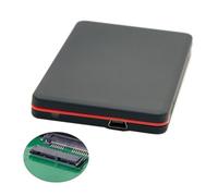 CY 4,6 cm Micro SATA 16pin 7 + 9 SSD vers USB 3.0 Boîtier pour disque dur externe Noir