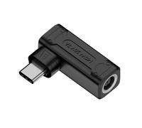 CY Adaptateur 140W 100W Prise CC 7.4x5.0mm entrée vers USB-C Type-c coudé à 90 degrés Adaptateur de Chargeur de Prise d'alimentation pour téléphone Portable