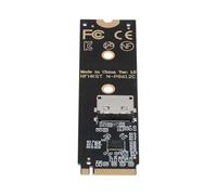 CY Adaptateur 2280 PCI-E4.0 M.2 M-Key NVME vers Oculink SFF-8612 SFF-8611 avec redriveur linéaire pour SSD U.2 eGPU sur de Longues Distances de câble