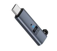CY Adaptateur d'affichage virtuel Blue USB 4.0, USB 5.0, USB-C Type-C, DDC, EDID, prise factice, émulateur d'affichage fantôme sans tête 4K à 60 Hz, compatible avec Thunderbolt 3/4/5