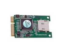 CY Adaptateur de Carte 30x50mm MSATA vers Micro SD T-Flash TF intégré pour SSD Mobile Industriel