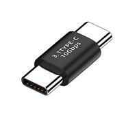 CY Adaptateur d'extension de données vidéo et d'alimentation USB 3.1 de type C mâle vers mâle réversible 10 Gbit/s pour ordinateur portable et téléphone