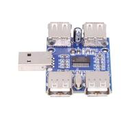 CY Adaptateur USB 2.0 1 à 4 Ports pour PC, 4 périphériques, Type A, pour Clavier, Souris, Scanner, imprimante