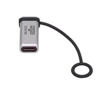 CY Adaptateur USB 5.0 80 Gbit/s Femelle vers Femelle, rallonge avec Cordon Porte-clés, 240 W, 16 K, 8 K, 5 K, Compatible USB 4.0, Thunderbolt 3/4/5