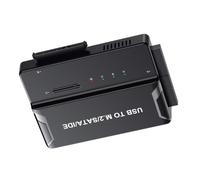 CY Boîtier de Station d'accueil Verticale Externe PCBA USB 3.0 USB-C Type-C vers NVMe M-Key M.2 NGFF & SATA 2.5 3.5 Pouces & IDE 40 Broches pour SSD