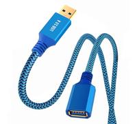 CY Câble d'extension USB 3.0 type A mâle vers USB 3.0 A femelle - 5 Gbit/s - Pour disque dur SSD - 60 cm