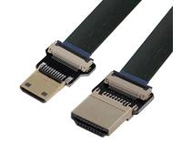 CY Câble Mini HDMI vers HDMI CYFPV Mini HDMI Mâle vers HDMI Mâle Câble plat FPC 1080P pour FPV HDTV Multicopter Photographie aérienne