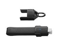 CY Câble plat fin FPC USB 5.0 80 Gbit/s 40 Gbit/s 240 W 16 K à 30 Hz 8 K à 60 Hz 5 K avec cordon et chaîne compatible avec USB 4.0 Thunderbolt 3/4/5 (noir)