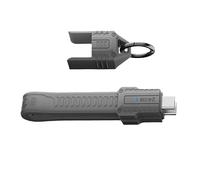 CY Câble plat fin FPC USB 5.0 80 Gbit/s 40 Gbit/s 240 W 16 Kbit/s à 30 Hz 8 Kbit/s à 60 Hz 5 Kbit/s, cordon compatible avec USB 4.0 Thunderbolt 3/4/5 (gris)