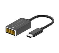 CY Câble Rectangle Jack Thinkpad X1 Entrée vers USB-C Type-C Power Plug Câble de Charge pour Ordinateur Portable Téléphone PD9V 5V 20V