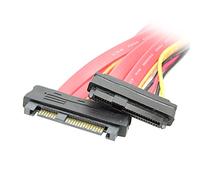 CY Câble SAS SFF-8482 SAS 29 broches mâle à femelle câble d'extension pour disque dur RAID