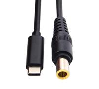 CY Câble Type C USB-C Source d'entrée 65 W vers DC 7,9 x 5,4 mm Câble de charge d'alimentation 19,5 V Compatible avec ordinateur portable 18-20 V