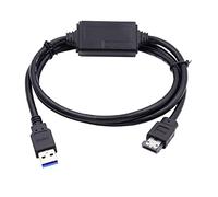 CY Câble USB 3.0 vers Power Over eSATA DC5V USB2.0 vers HDD SSD ODD Disque eSATAp Convertisseur
