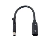 CY Câble USB-C Femelle vers DC 7,4 x 5,0 mm pour Ordinateur Portable