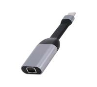 CY Câble USB-C Type-C Source vers Mini DP DisplayPort 4K 60 Hz Sink Adaptateur HDTV Câble plat ultra fin 1080p pour ordinateur portable, tablette, téléphone