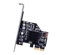 CY Carte USB 3.1 10 Gbps Panneau avant Type-E Socket & USB 2.0 480Mbps vers PCI-E Express Adaptateur pour carte mère