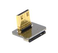 CY CYFPVHDMI Connecteur mâle HDMI mini type C coudé vers le bas à 90 degrés pour photographie aérienne avec drone multicopter FPV HDTV